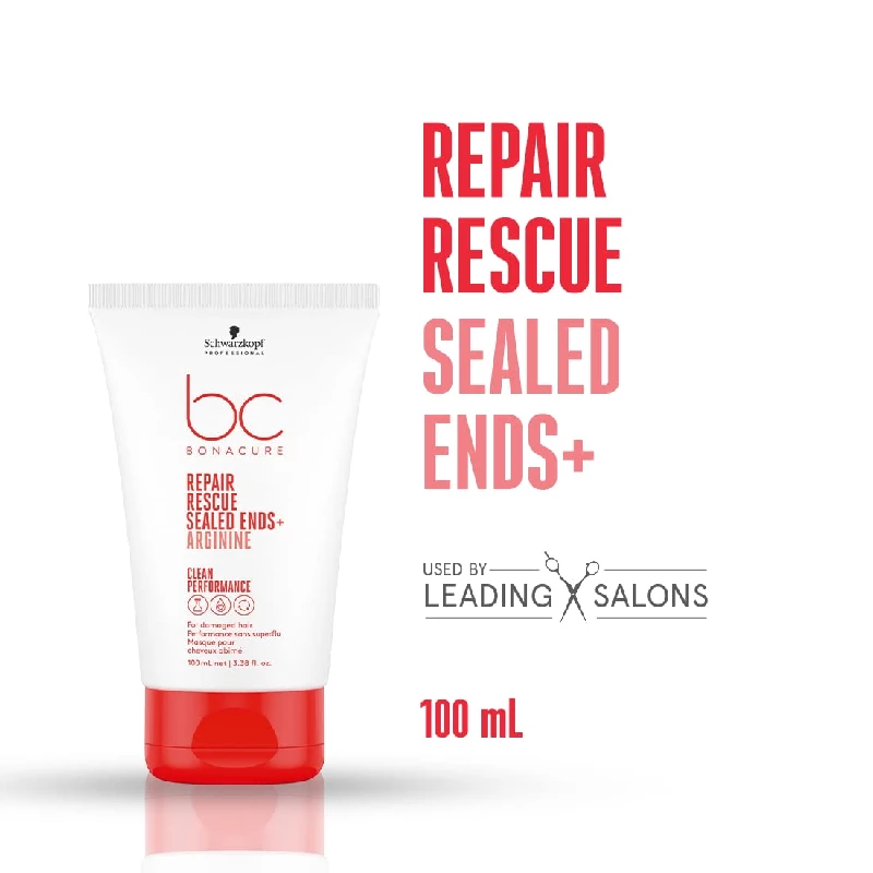 Schwarzkopf Professional Bonacure Repair Rescue Sealed Ends with Arginine For Preventing Split Ends, 100 ml-2.webp